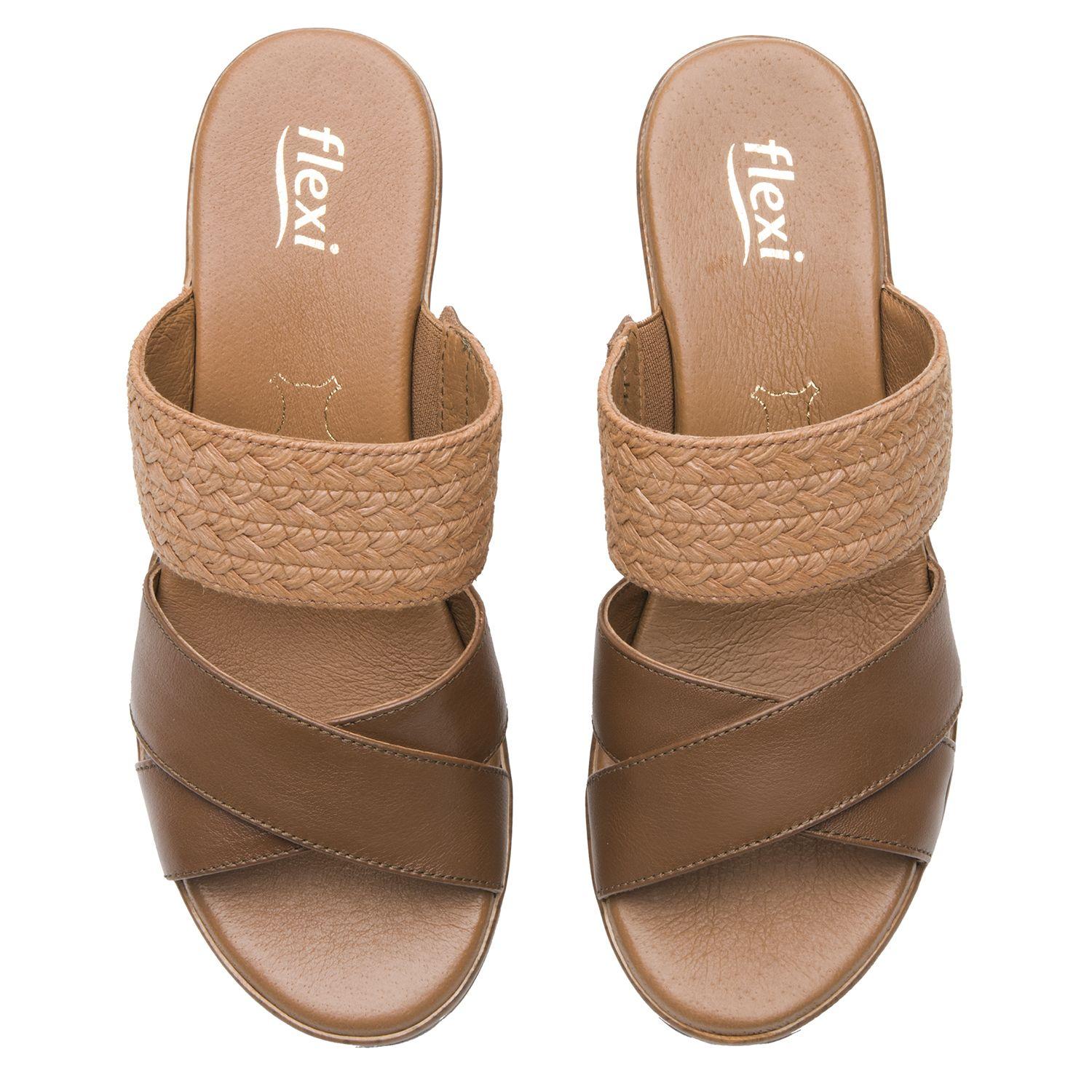 Sandalia Mujer Emily 113324 Café Flexi-5