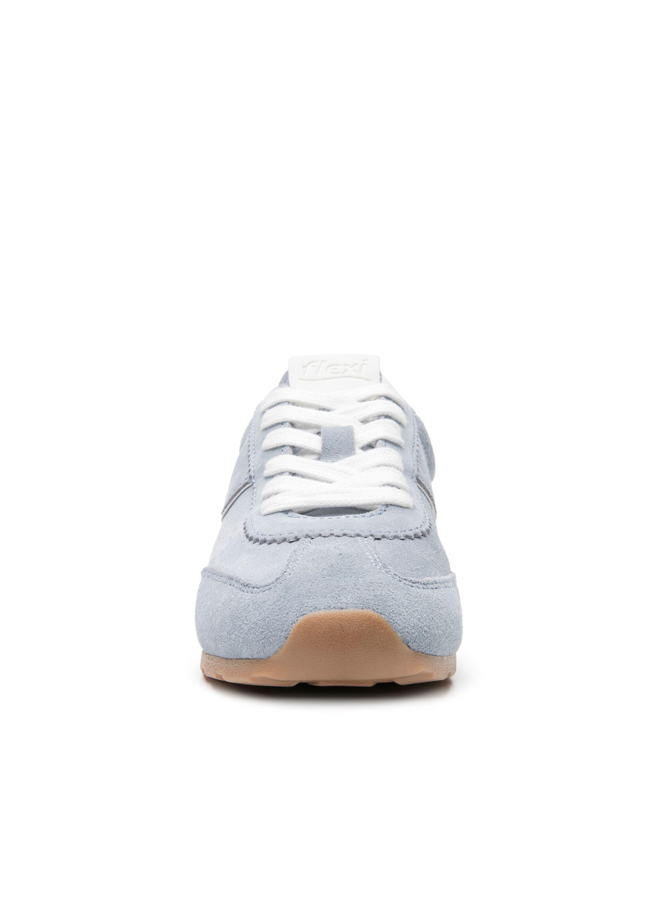 Zapatilla Mujer Sophia 140304 Celeste Flexi-3