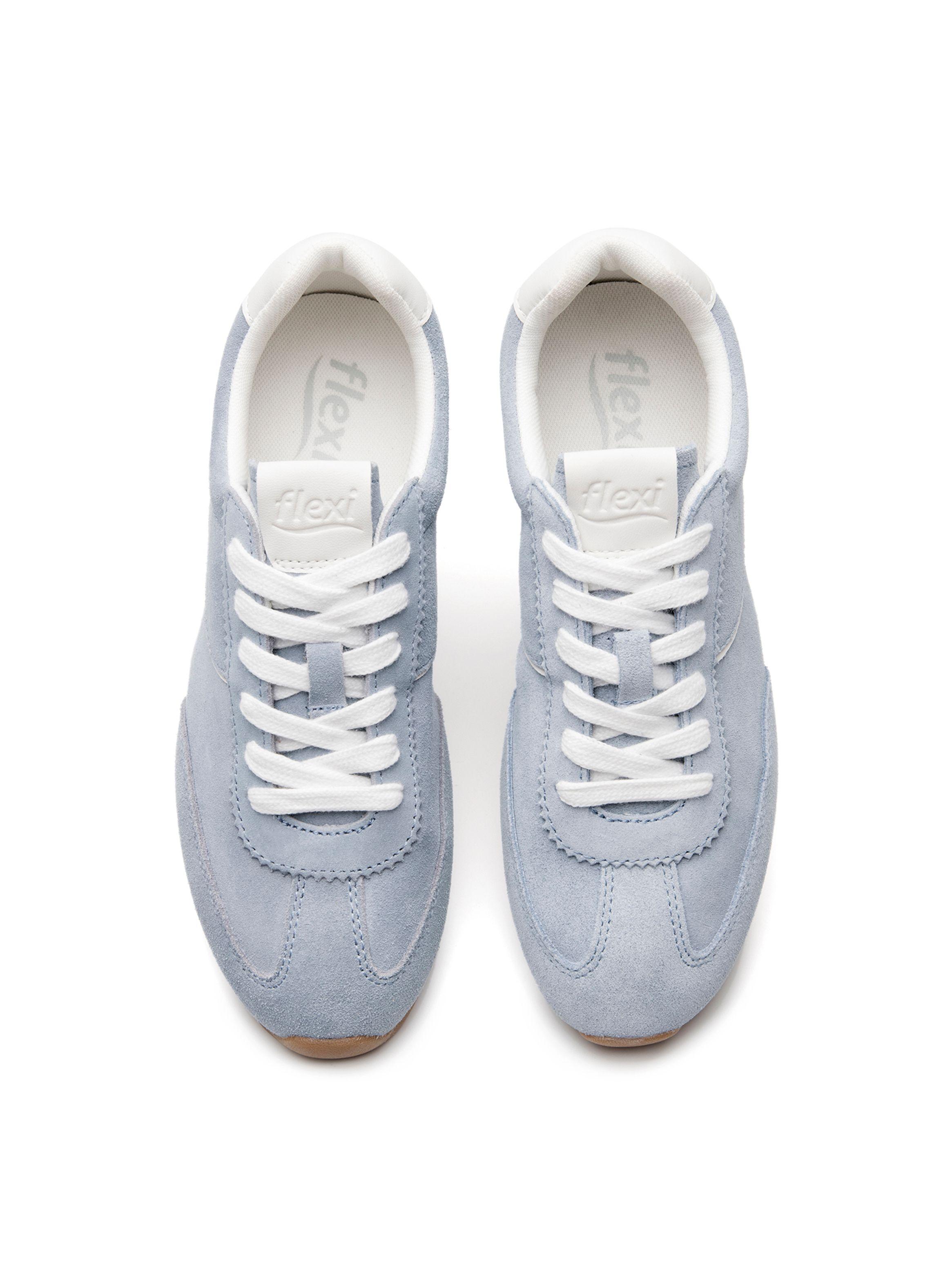 Zapatilla Mujer Sophia 140304 Celeste Flexi-5