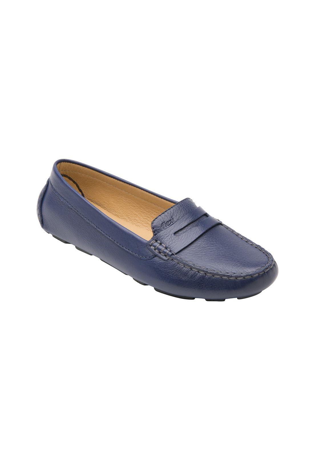 Mocasin mujer betunia 116701 azul Flexi-0