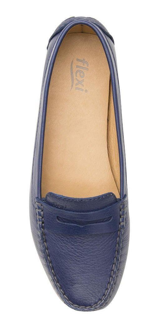 Mocasin mujer betunia 116701 azul Flexi-5