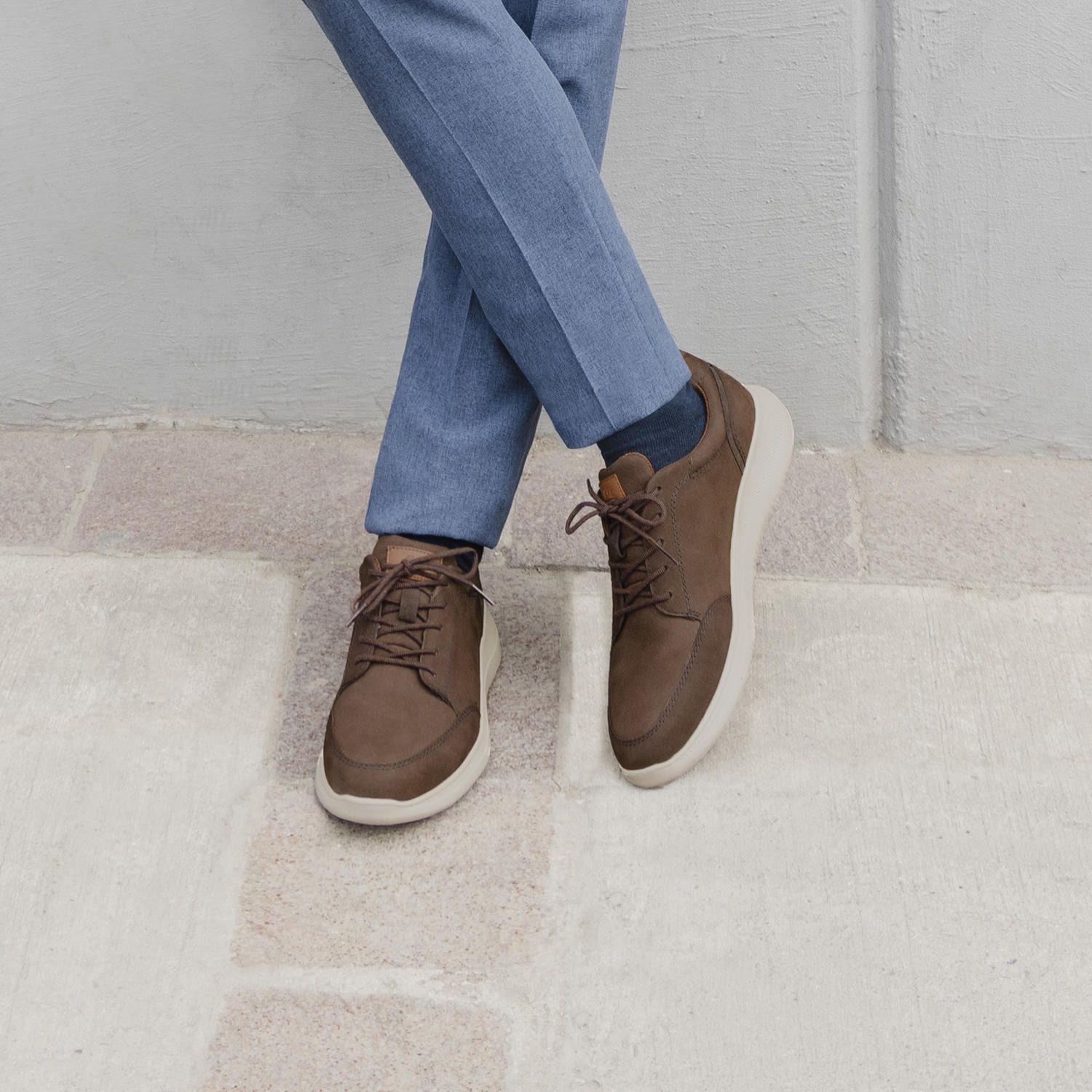 Zapatilla Hombre Hika 413014 Chocolate Flexi-1