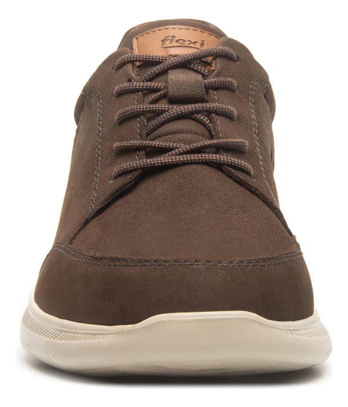 Zapatilla Hombre Hika 413014 Chocolate Flexi-3
