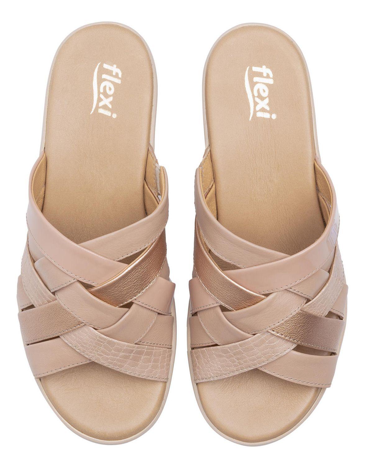 Sandalia Mujer Amapola 116014 Rosa Flexi-5