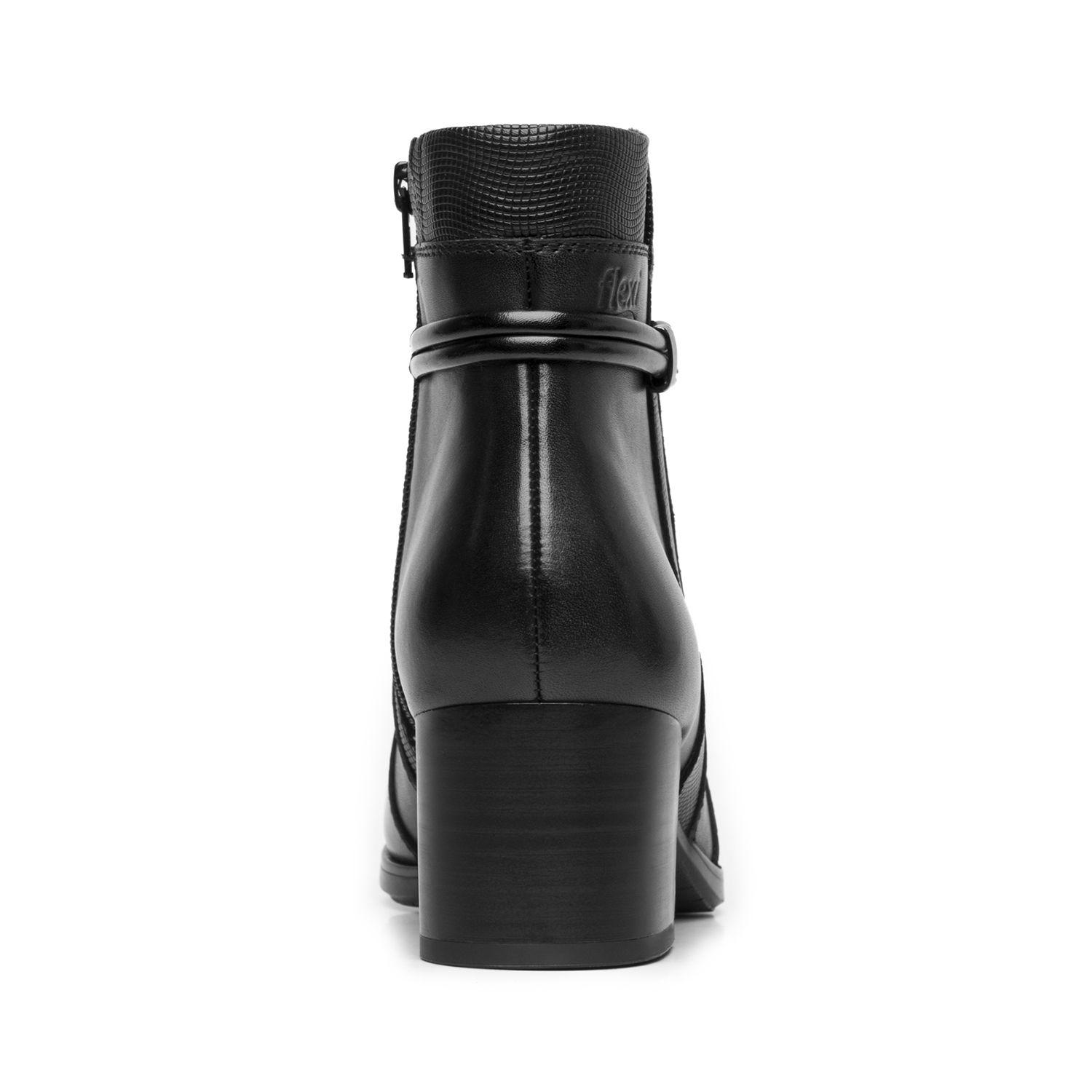 Botin Mujer Amadea 132301 Black Flexi-5