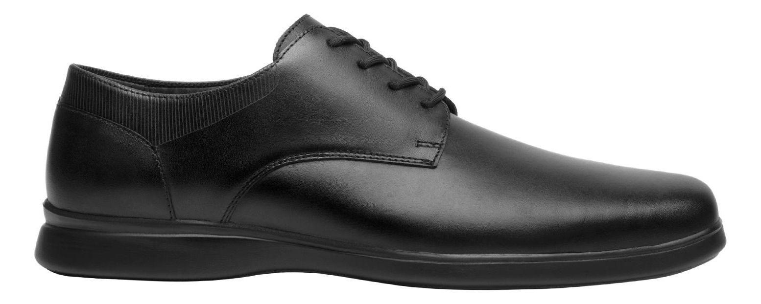 Zapato Hombre Cuero Rider Negro Flexi-1