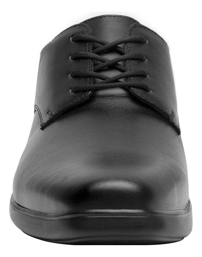 Zapato Hombre Cuero Rider Negro Flexi-3
