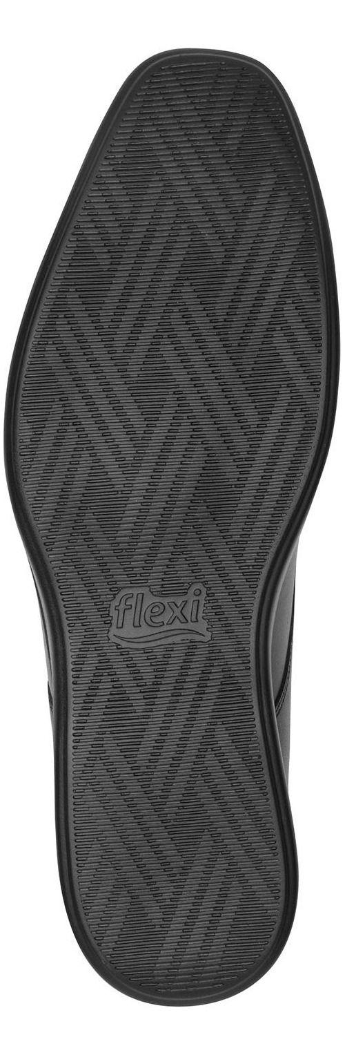 Zapato Hombre Cuero Rider Negro Flexi-4