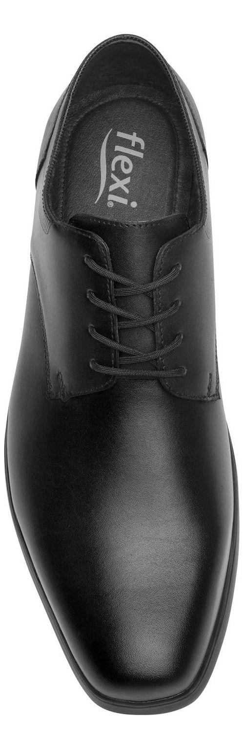 Zapato Hombre Cuero Rider Negro Flexi-5