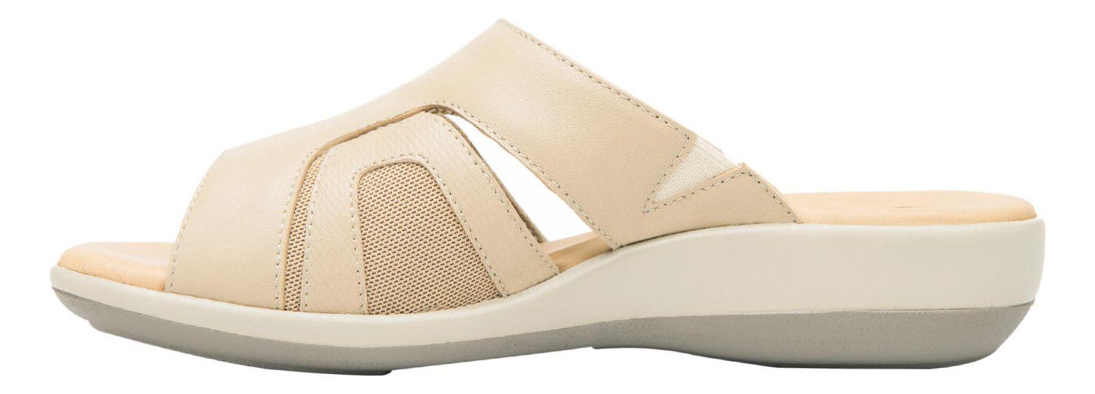 Sandalia Mujer Cuero Gaia Beige Flexi-2