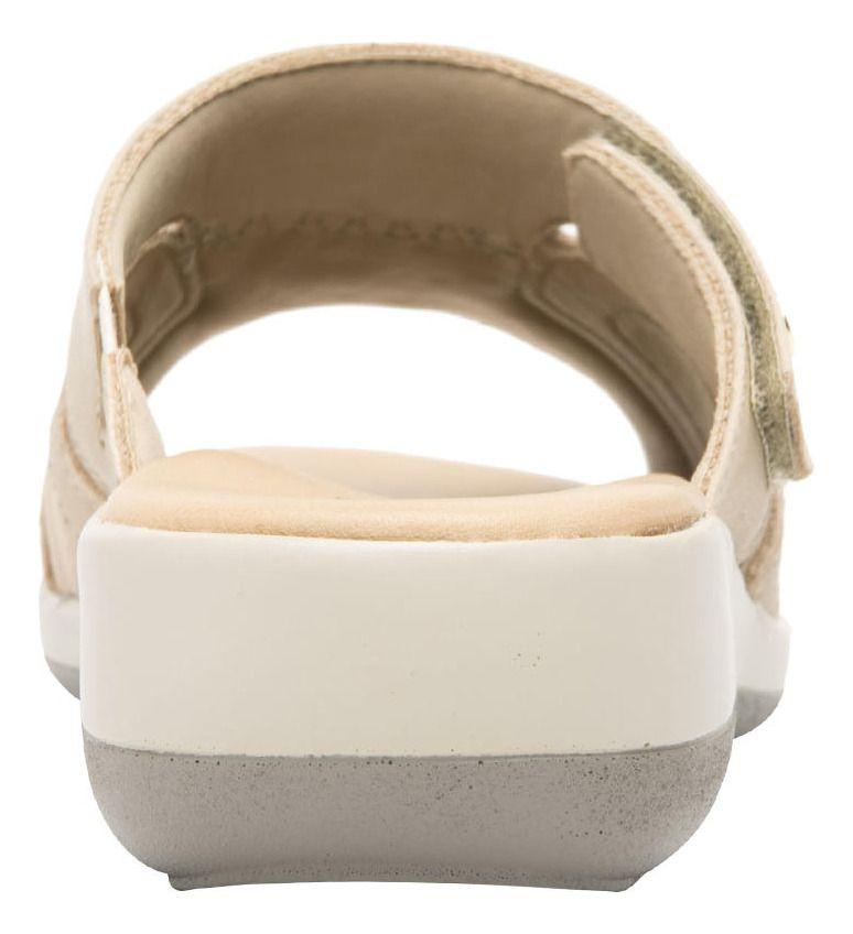 Sandalia Mujer Cuero Gaia Beige Flexi-4