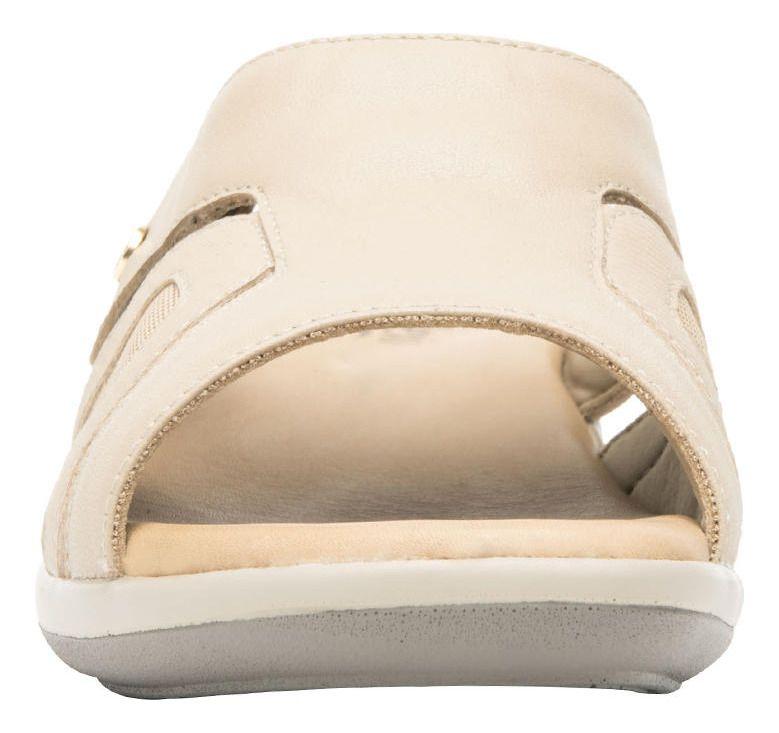 Sandalia Mujer Cuero Gaia Beige Flexi-6