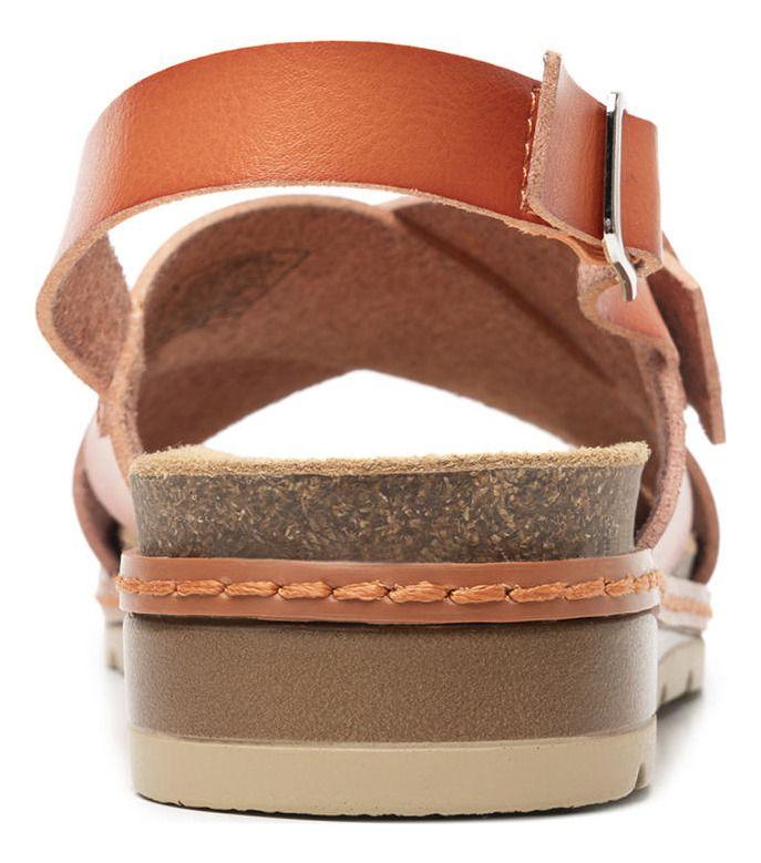 Sandalia Mujer Cassia 129501 Naranja Flexi-3