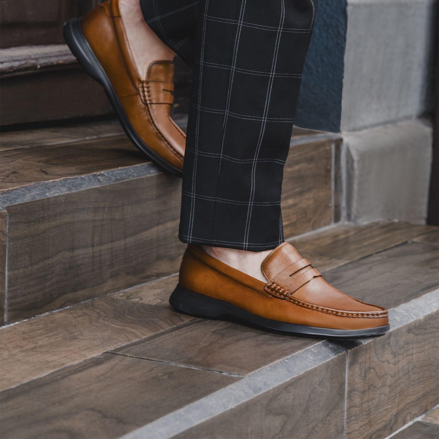 Mocasín Hombre Mccarthy 418201 Café Flexi-5