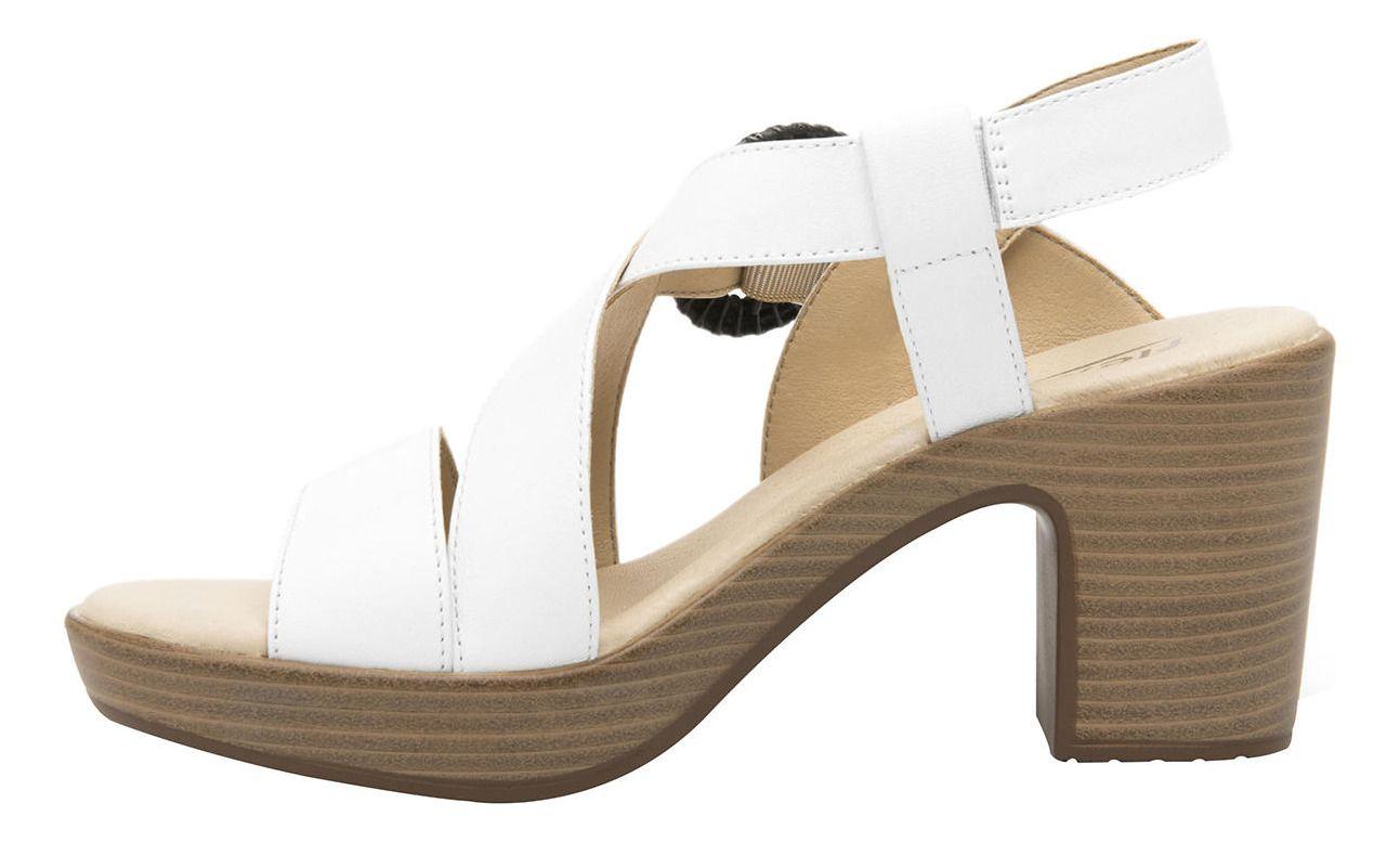 Sandalia Mujer Cuero Lory Blanco Flexi-3