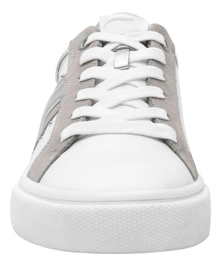 Zapatilla Mujer Cuero Nikia Blanco Flexi-3