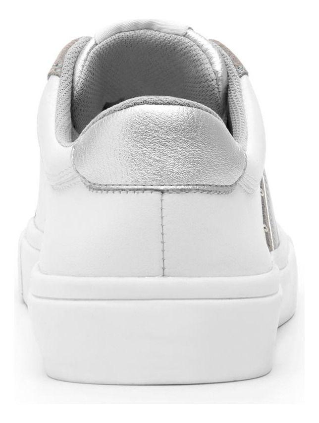 Zapatilla Mujer Cuero Nikia Blanco Flexi-5