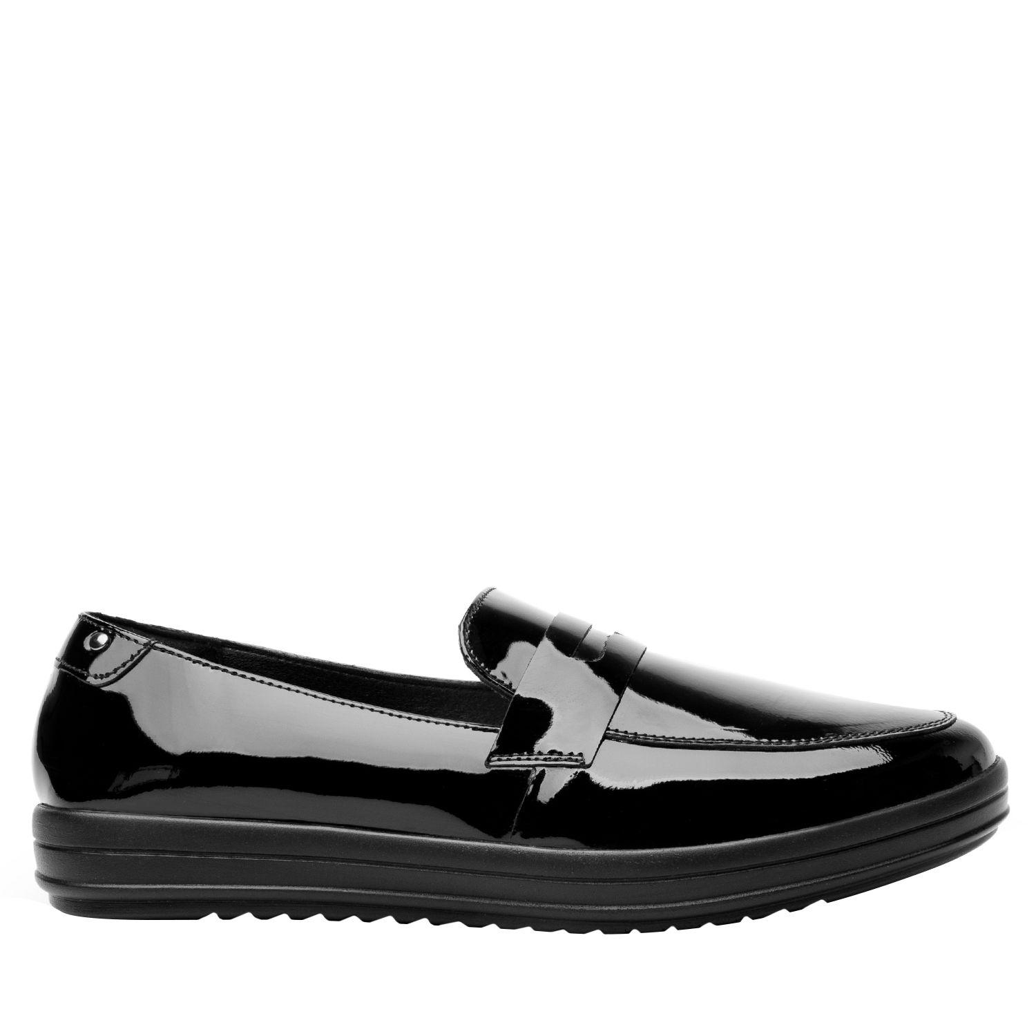Zapato Mujer Cuero Charis Negro Flexi-0