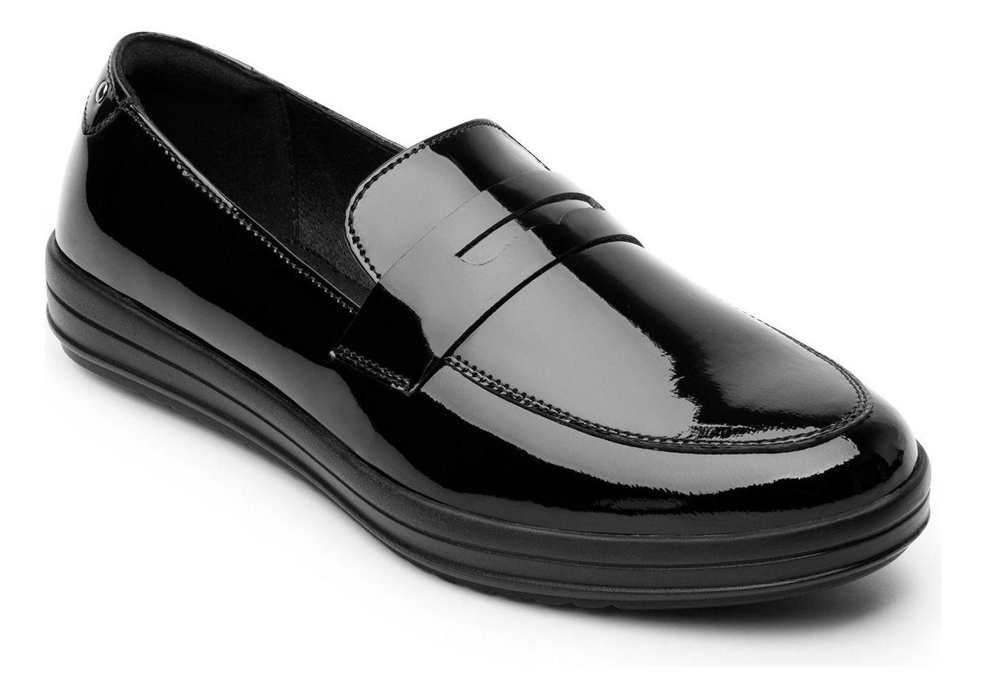 Zapato Mujer Cuero Charis Negro Flexi-8