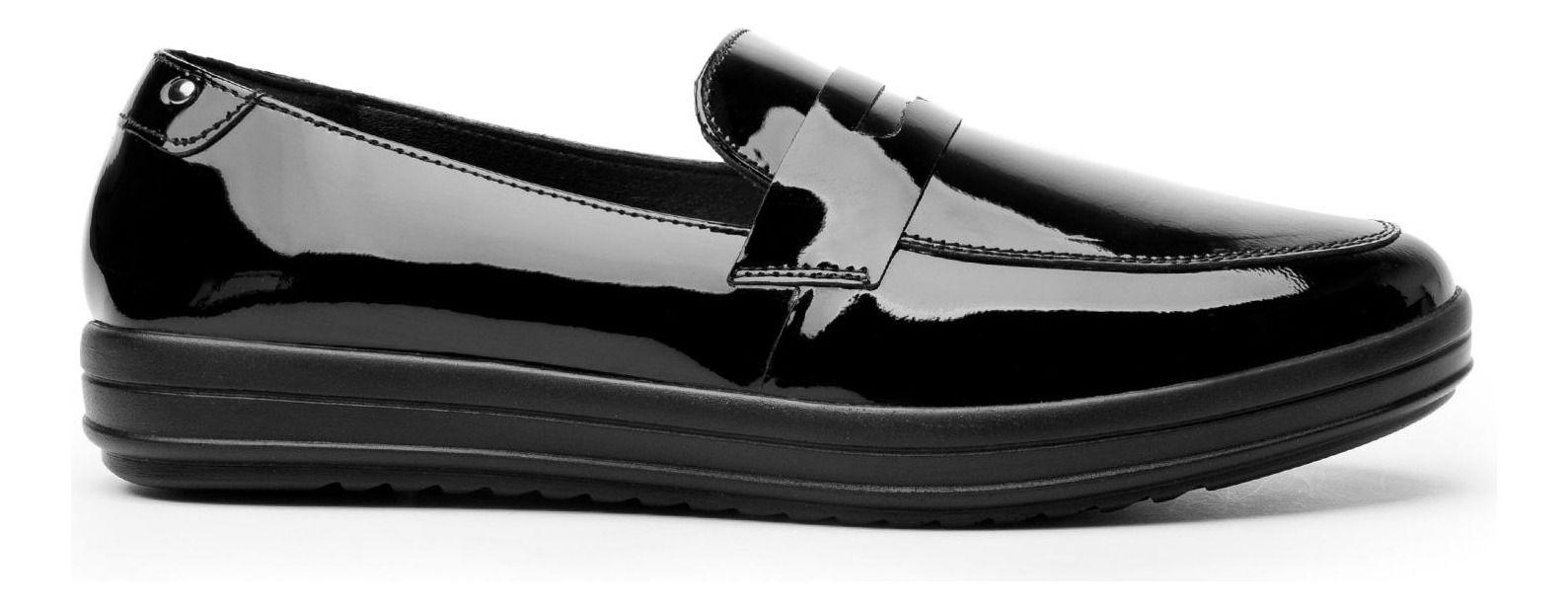 Zapato Mujer Cuero Charis Negro Flexi-9
