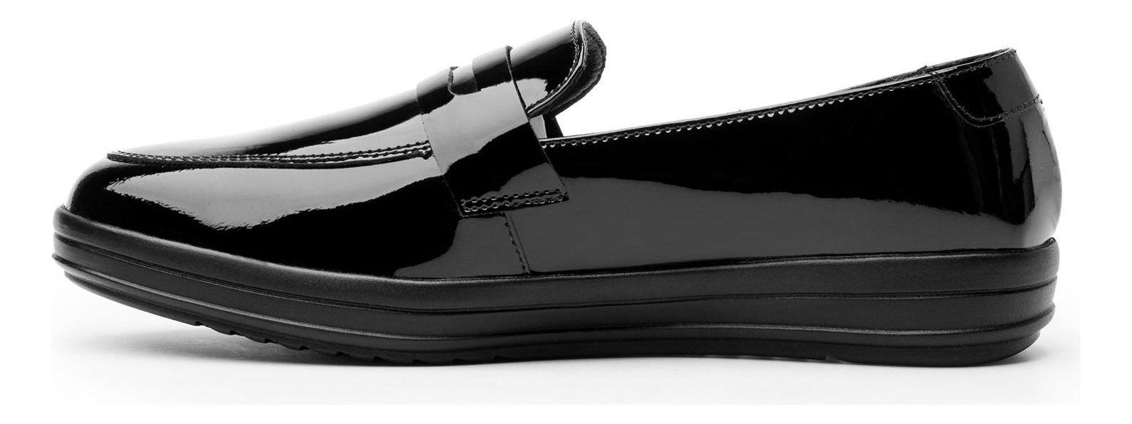 Zapato Mujer Cuero Charis Negro Flexi-2