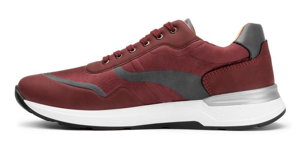 Zapatilla Hombre Fiji 406901 Vino Flexi-2