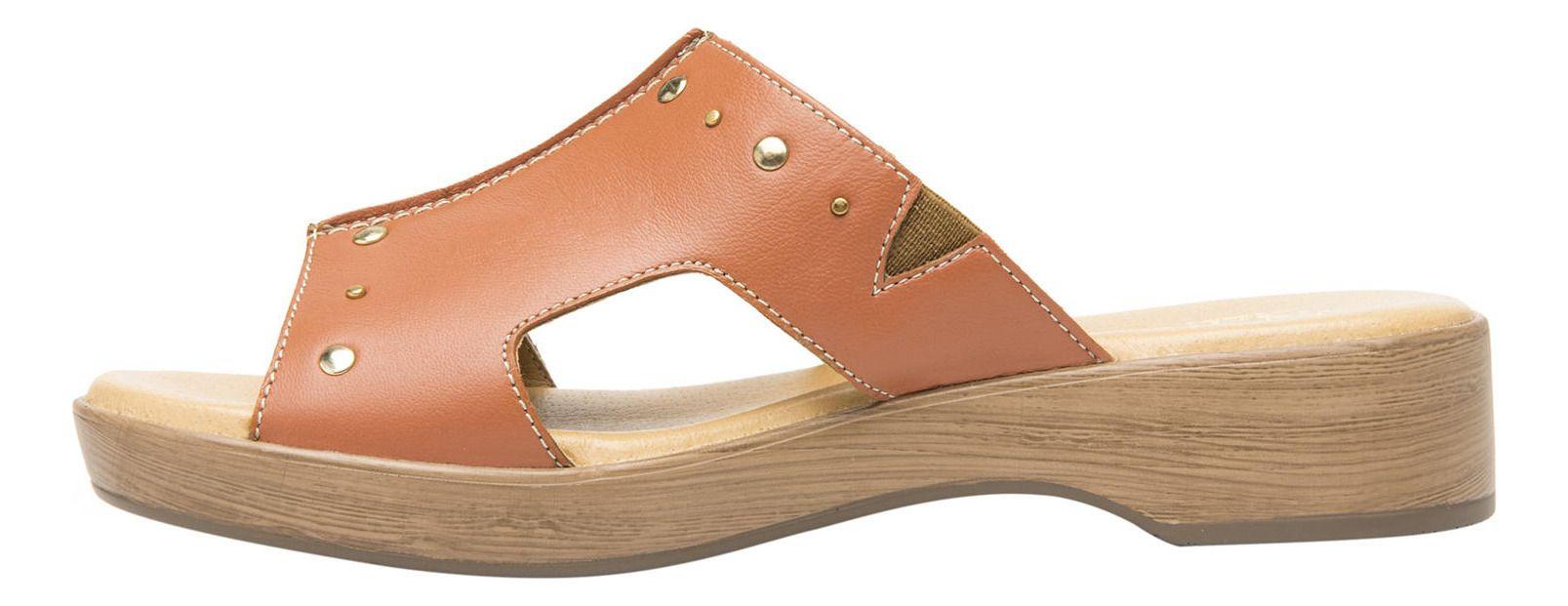 Sandalia Mujer Cuero Doha Rosa Flexi-3