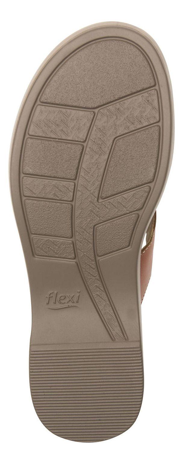 Sandalia Mujer Cuero Doha Rosa Flexi-4