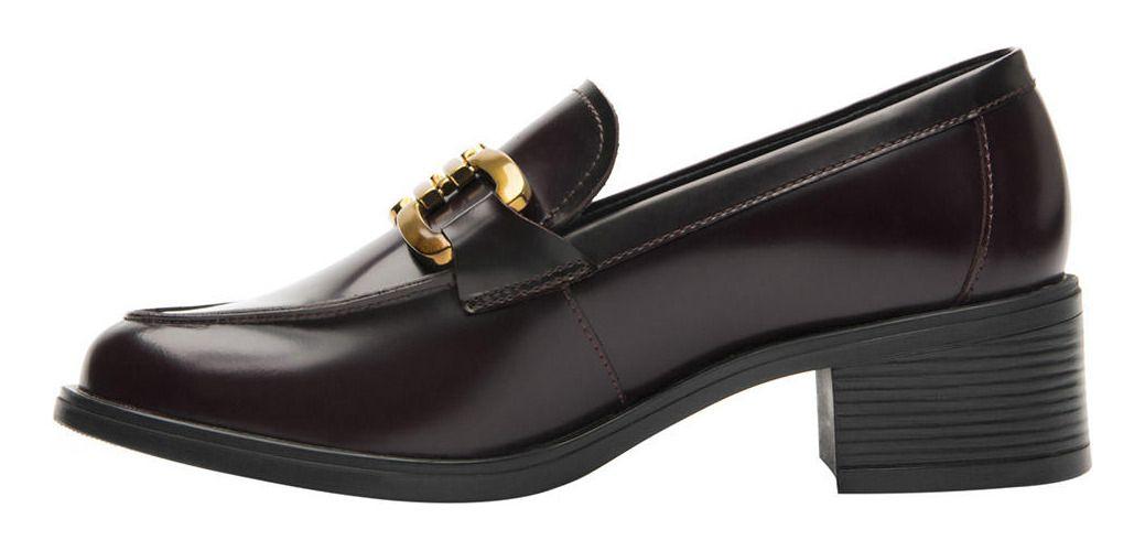 Zapato Mujer Cuero Neisi Rojo Osc. Flexi-3