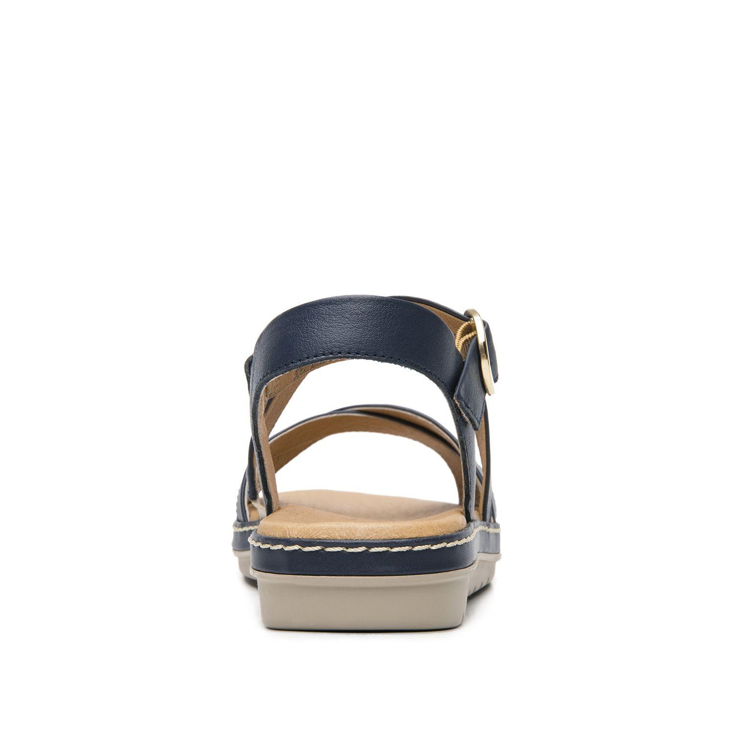 Sandalia Mujer Peonia 100227 Azul Marino Flexi-4