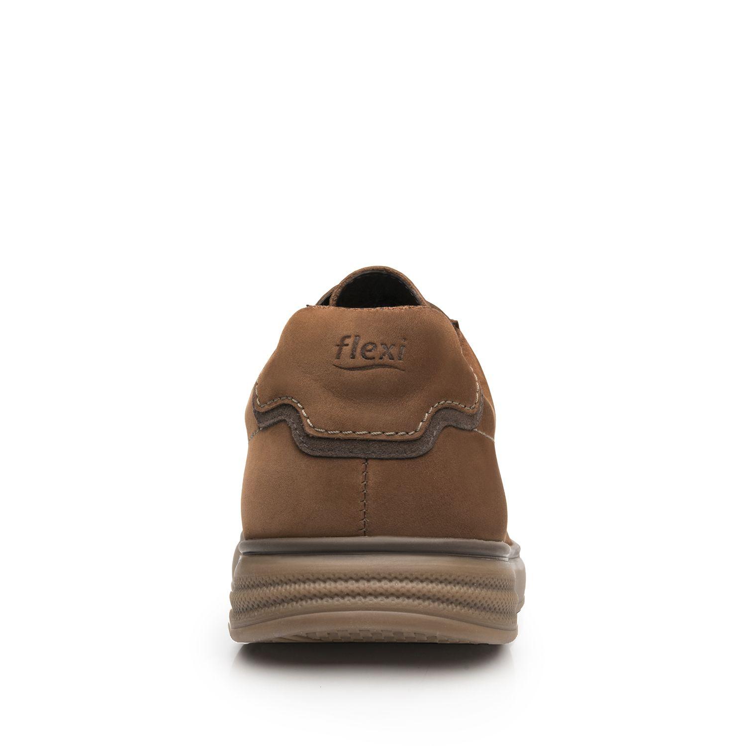 Zapatilla Hombre Helios 421801 Café Flexi-4