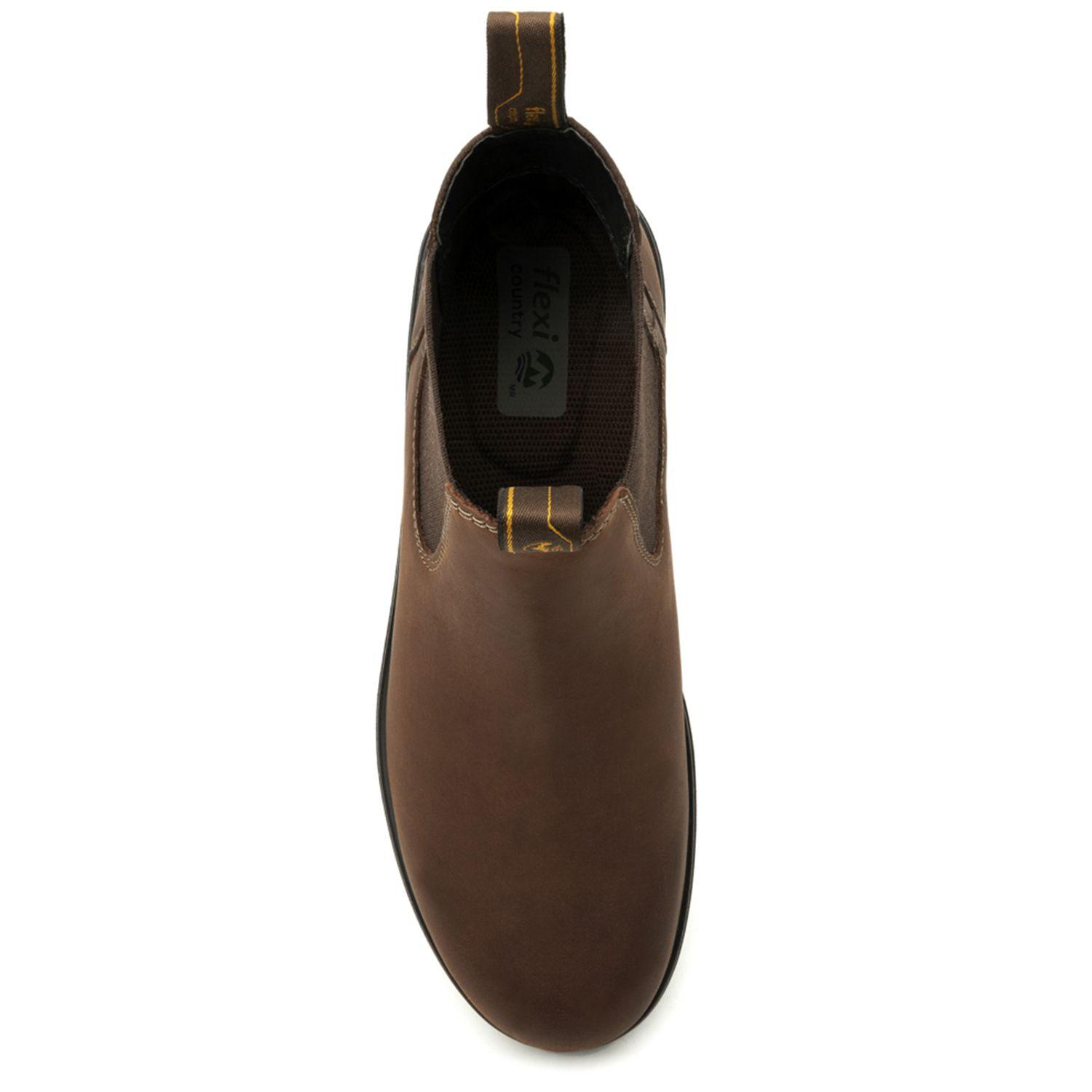 Botin Hombre Odyssey 406102 Marron Flexi-6