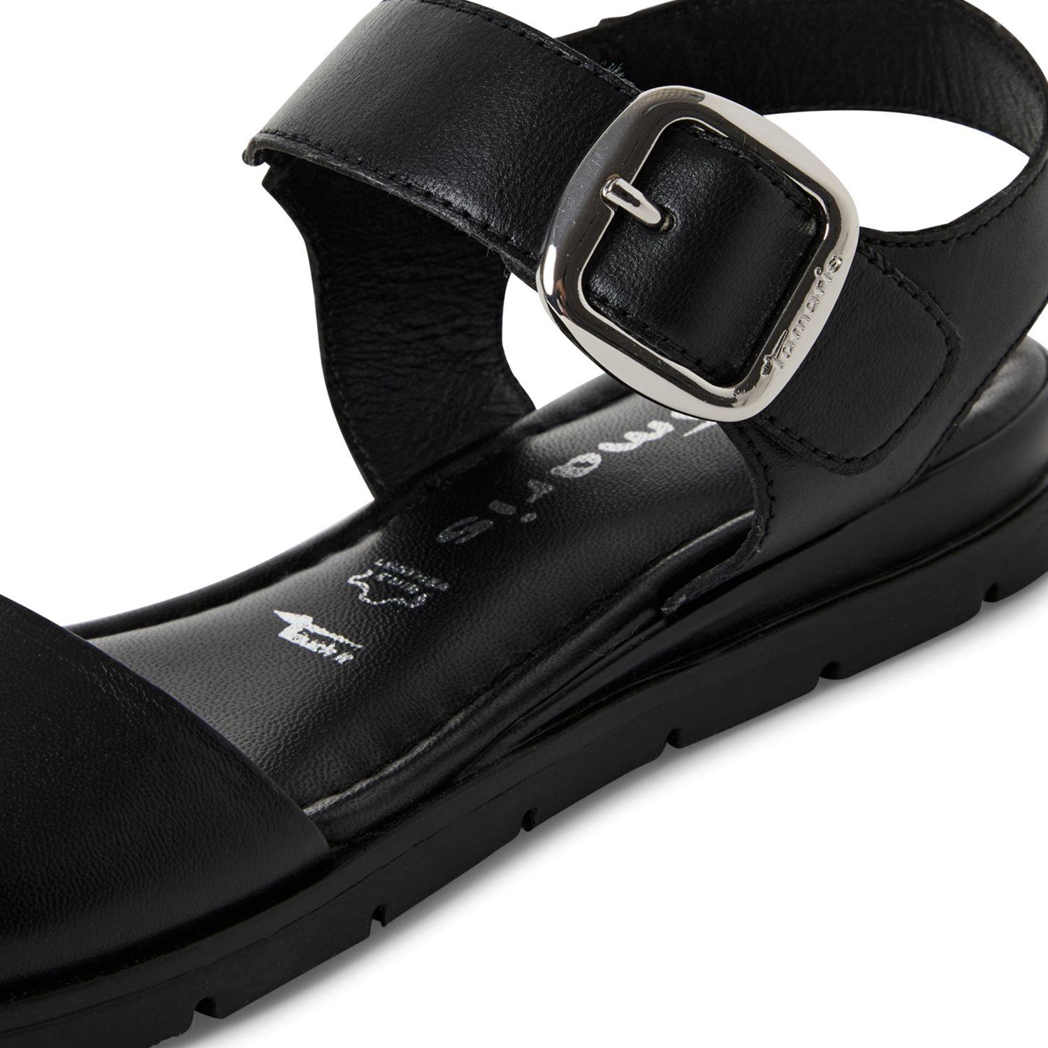 Sandalia Mujer 28133-44 Negra  Tamaris-1