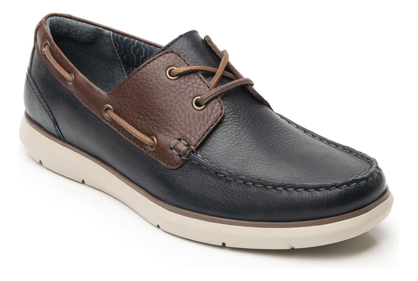 Mocasín Hombre Yaunde 403604 Azul Marino Flexi-2