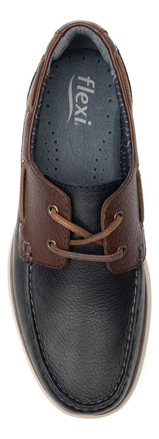 Mocasín Hombre Yaunde 403604 Azul Marino Flexi-5