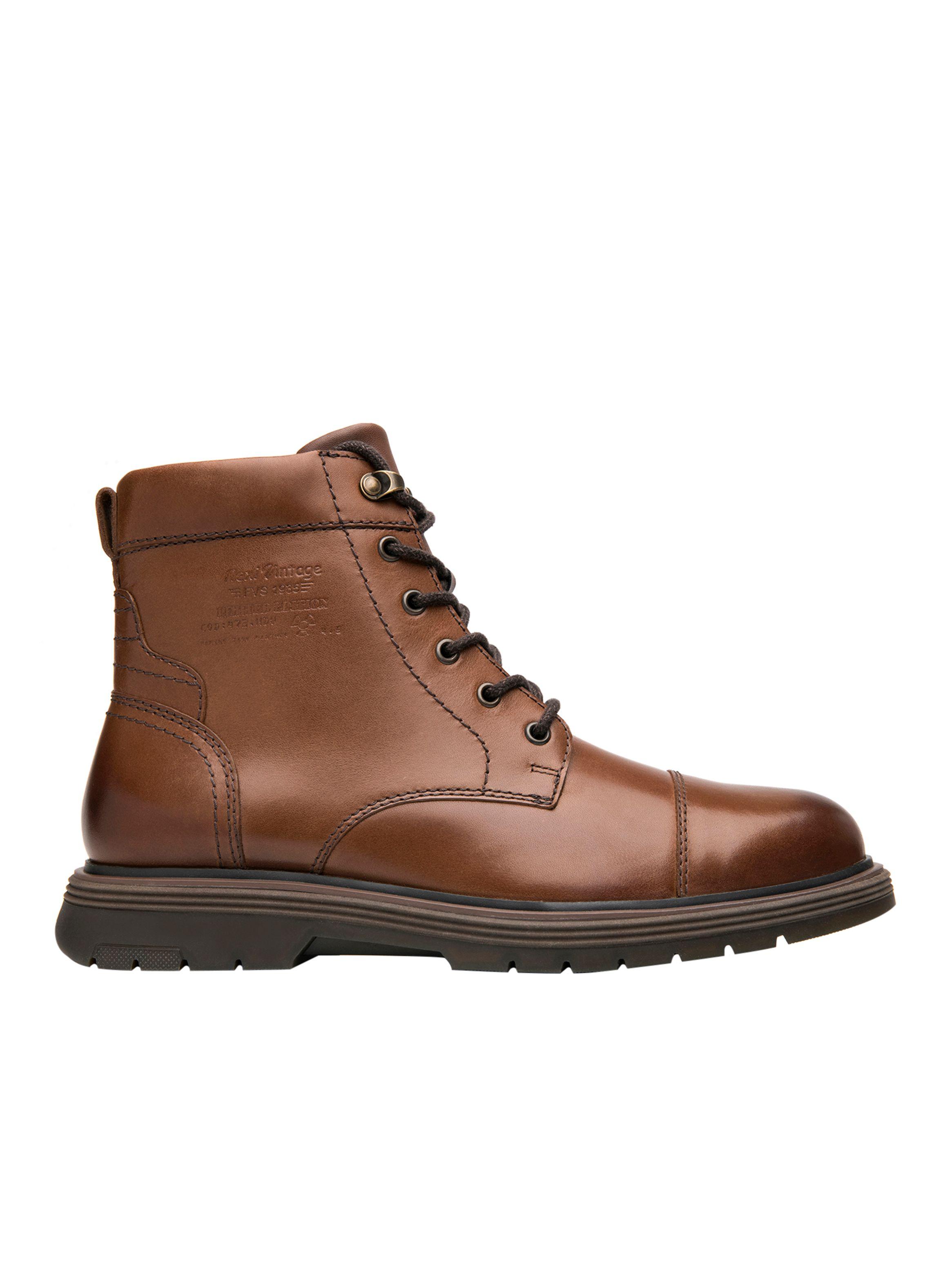 Botín Hombre Kuno 421703 Café Flexi-0
