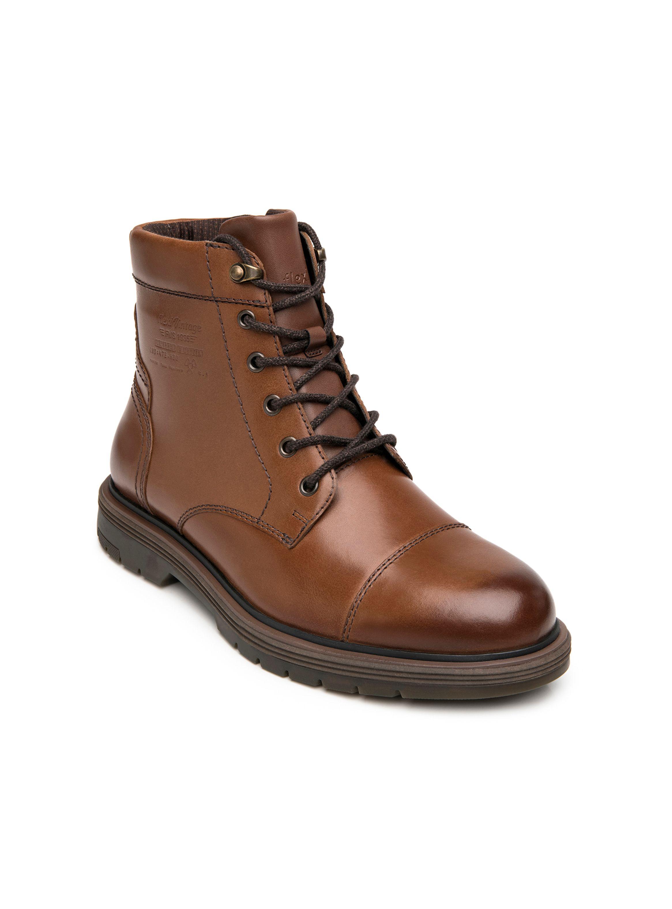 Botín Hombre Kuno 421703 Café Flexi-1