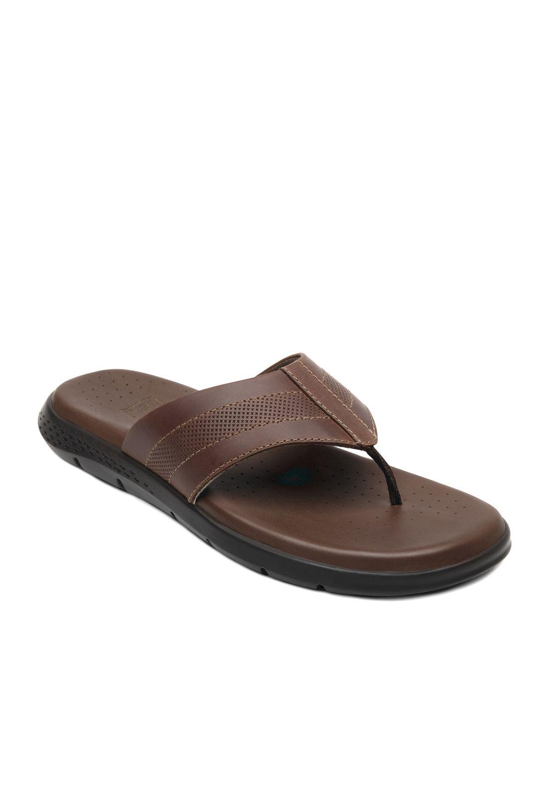 Sandalia Hombre Odin 400023 Café Flexi-1