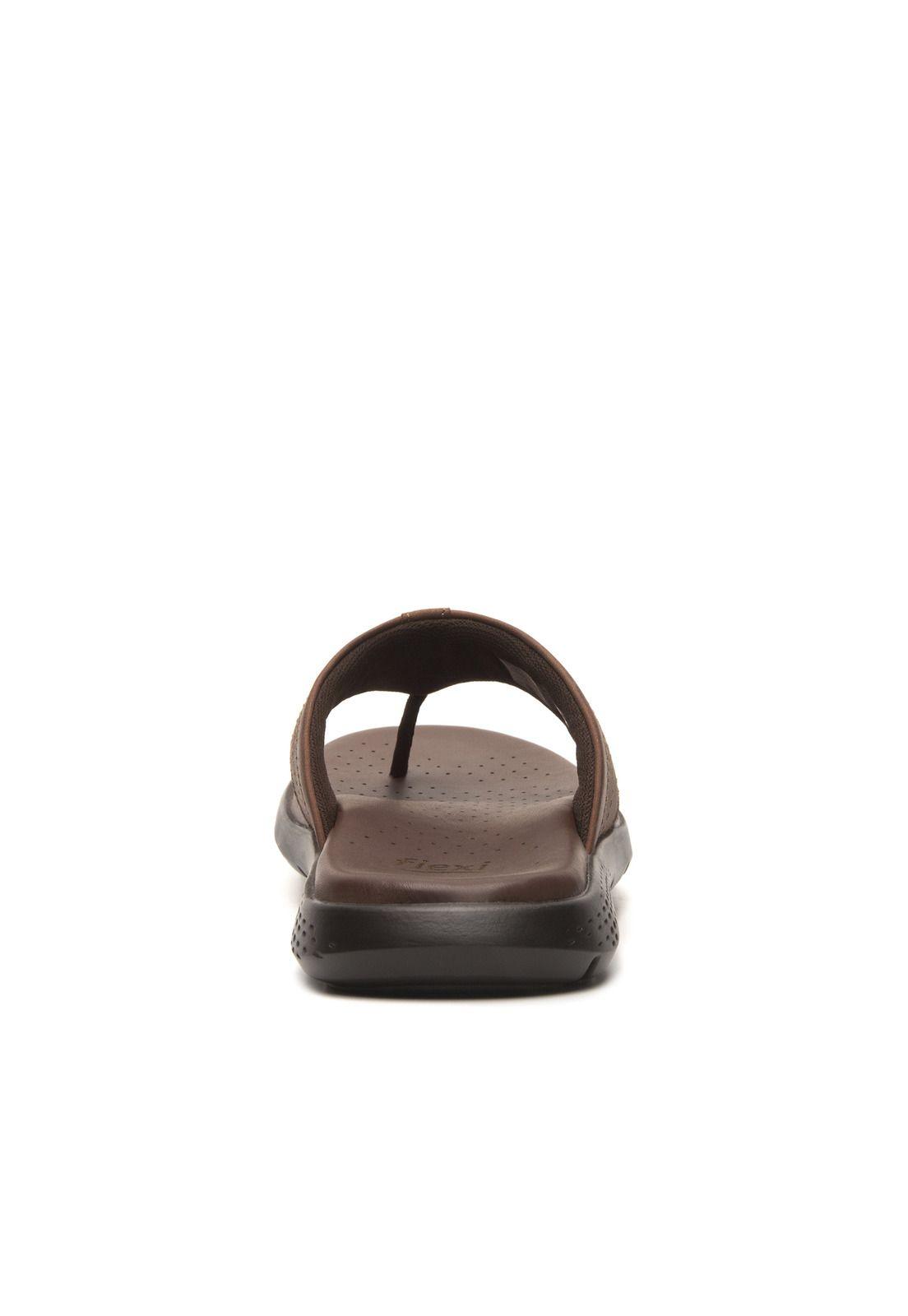 Sandalia Hombre Odin 400023 Café Flexi-4