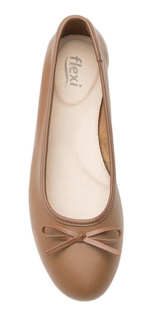 Ballerina mujer marie 116303 Tan Flexi-5