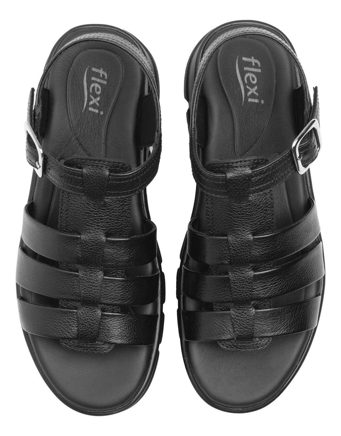 Sandalia Mujer Lexa 128503 Negro Flexi-5