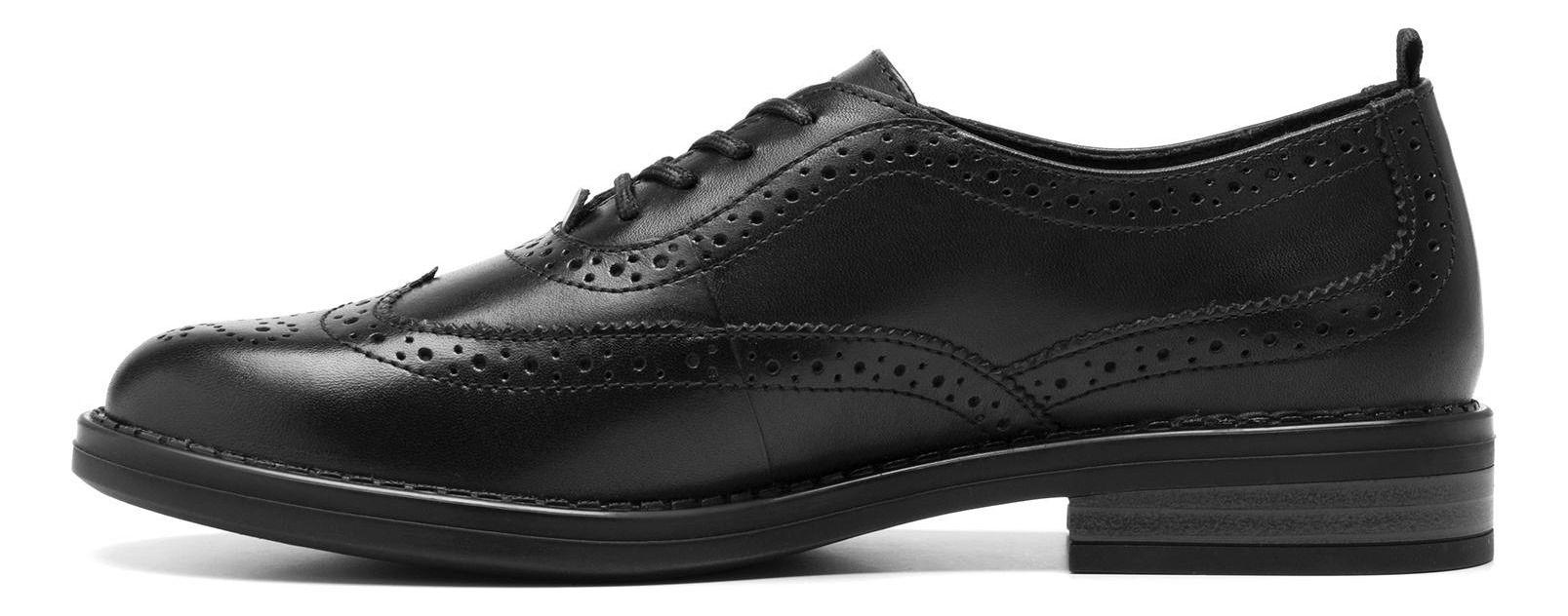 Zapato Mujer Cuero Zenobia 126903 Negro Flexi-2