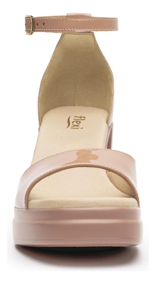 Sandalia Mujer Roraima 127602 Nude Flexi-3