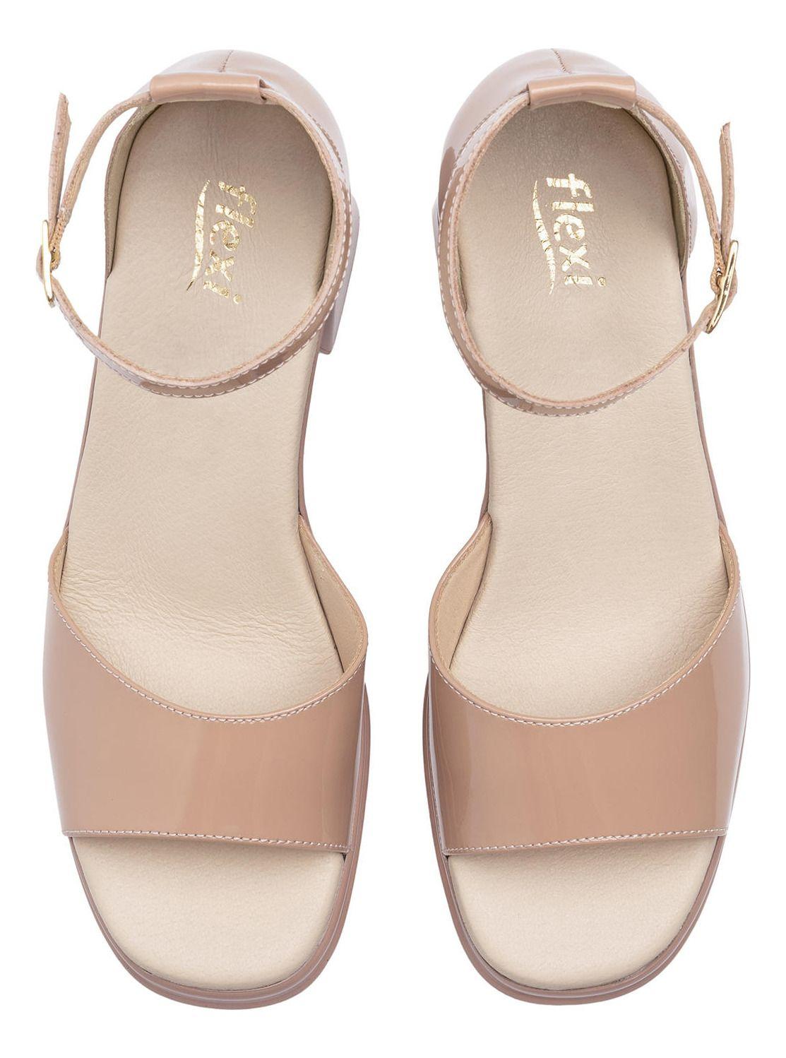 Sandalia Mujer Roraima 127602 Nude Flexi-4