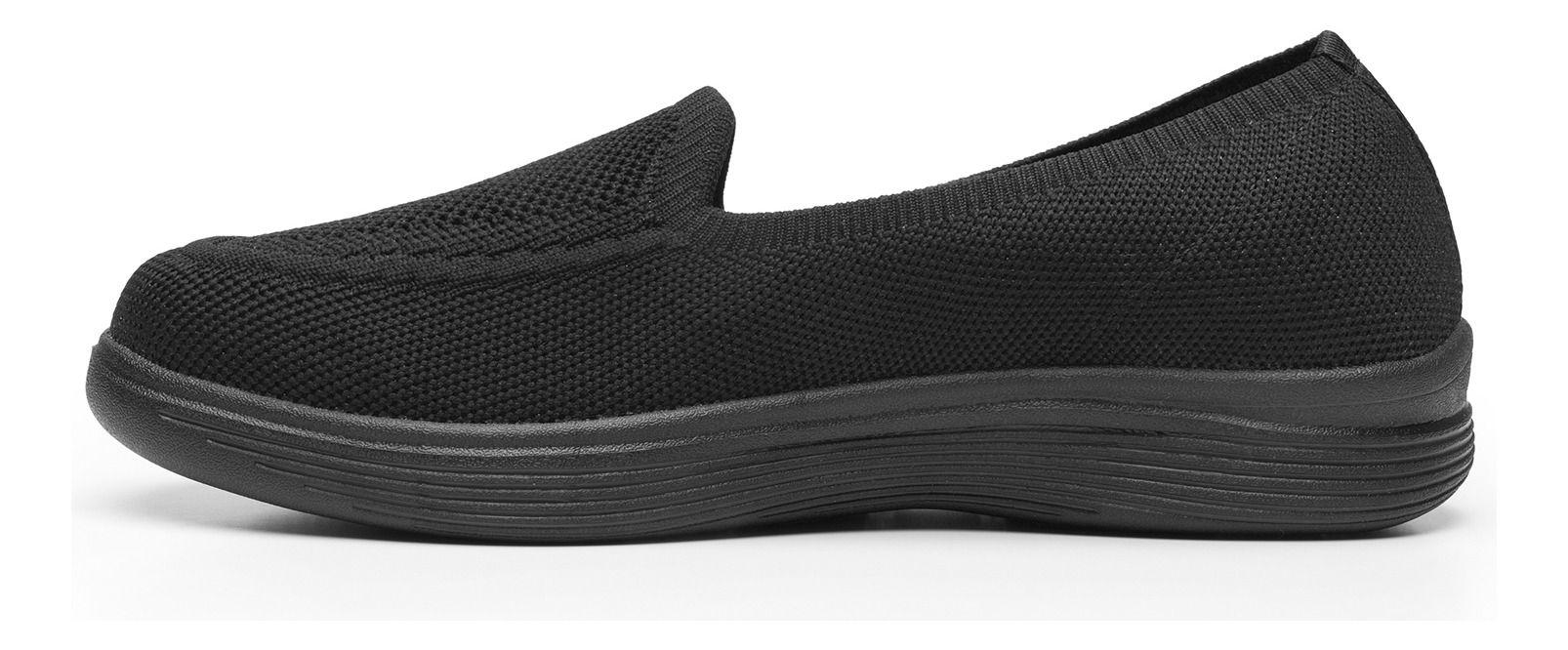 Zapatilla Mujer Grecya 104919 Negra Flexi-2