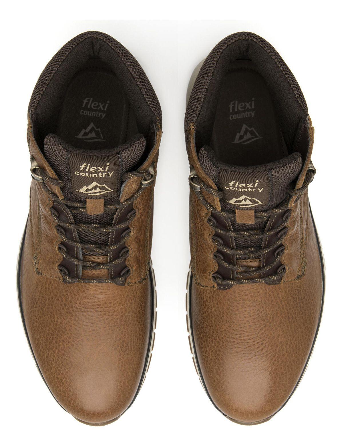 Botín Hombre Randall 401002 Café Flexi-6