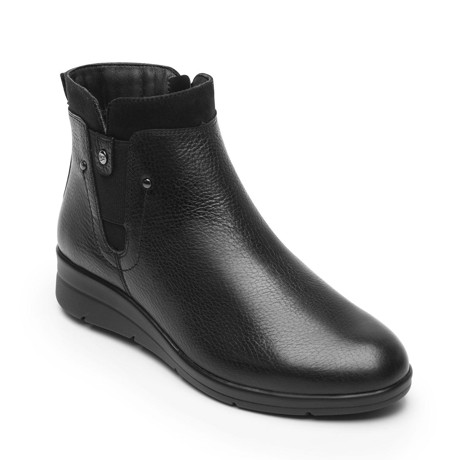 Botin Mujer Arel 130403 Negro Flexi-1