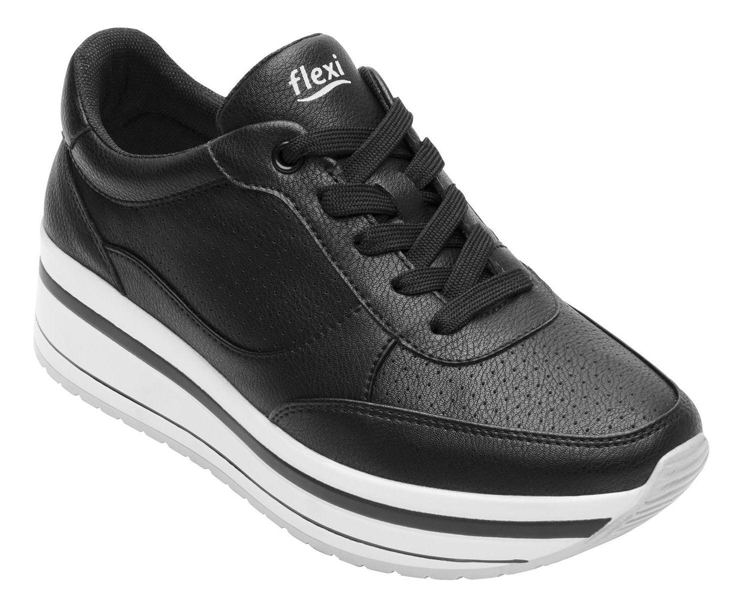 Zapatilla Mujer Alanis 101011 Negro Flexi-3