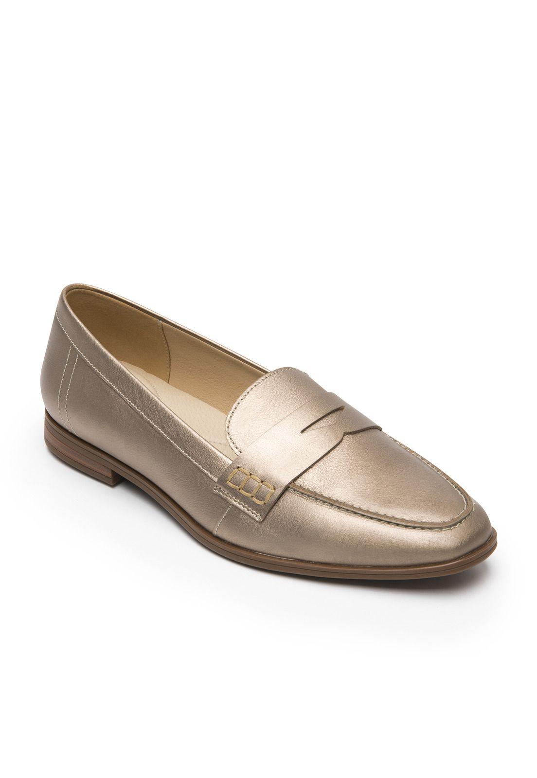 Mocasín Mujer Hayek 126606 Dorado-1