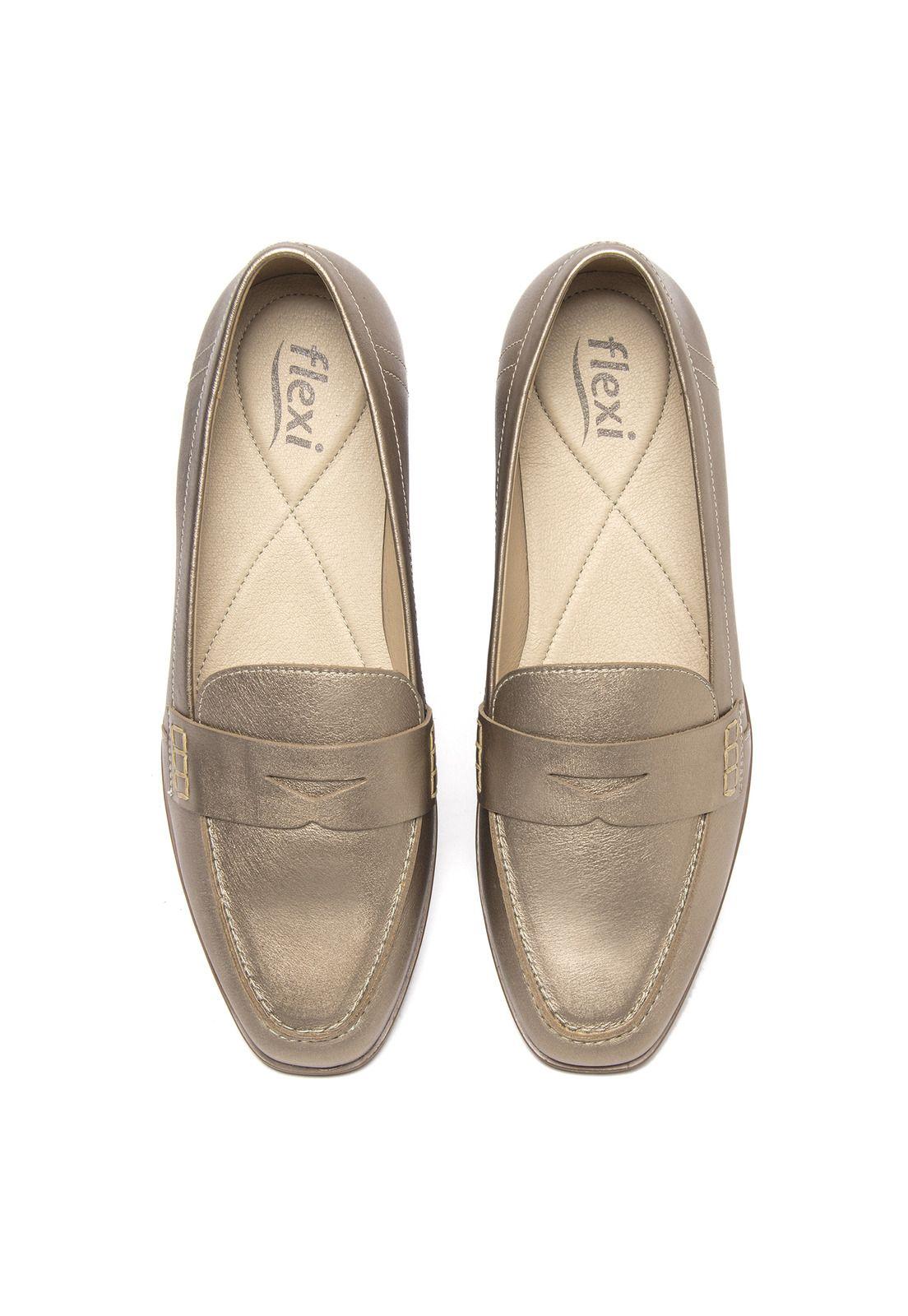 Mocasín Mujer Hayek 126606 Dorado-5
